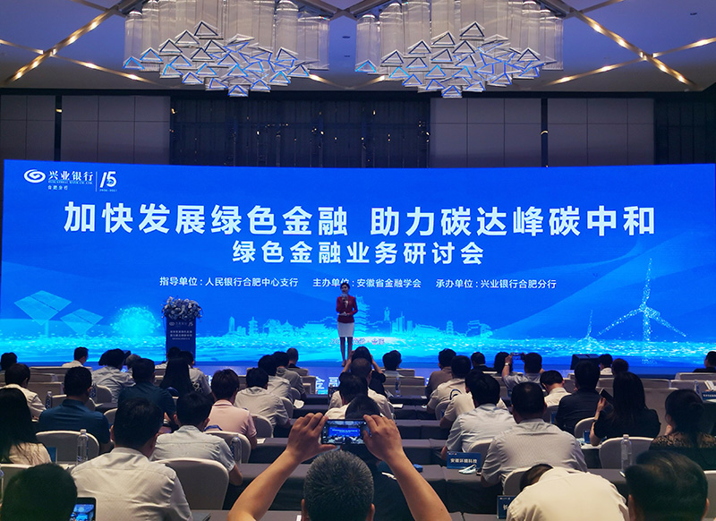 元琛科技董事長(zhǎng)徐輝先生出席“加快發(fā)展綠色金融，助力碳達(dá)峰碳中和”研討會(huì)